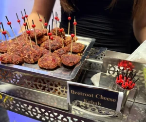 Beetroot Cheese kebabs_BlvdChangi
