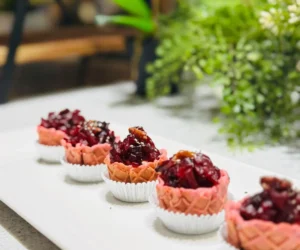 Small cupcakes with fruit on top_BlvdChangi