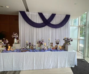 An elegant wedding or event entrance_BlvdChangi