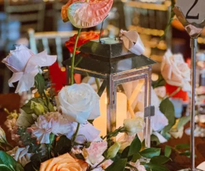A decorated table set for an event_BlvdChangi
