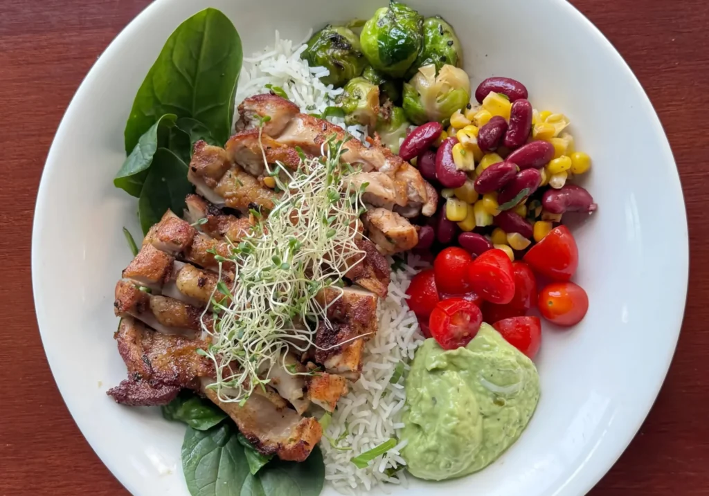 Best lunch at Changi City Point with BLVD Changi favorites - Mexican Chicken Bowl