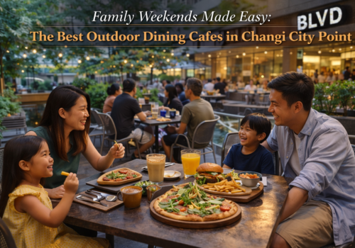 Best Outdoor Dining Cafes in Changi City Point | BLVD