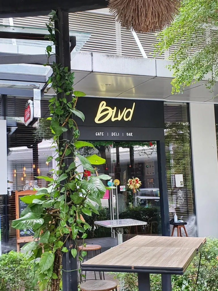 BLVD Changi for Outdoor Dining Cafe Experiences